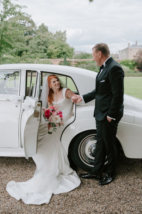 Bride and Groom arrival