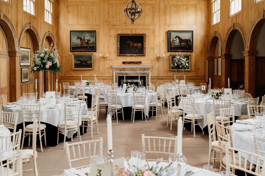 Dining setup for social occasion event