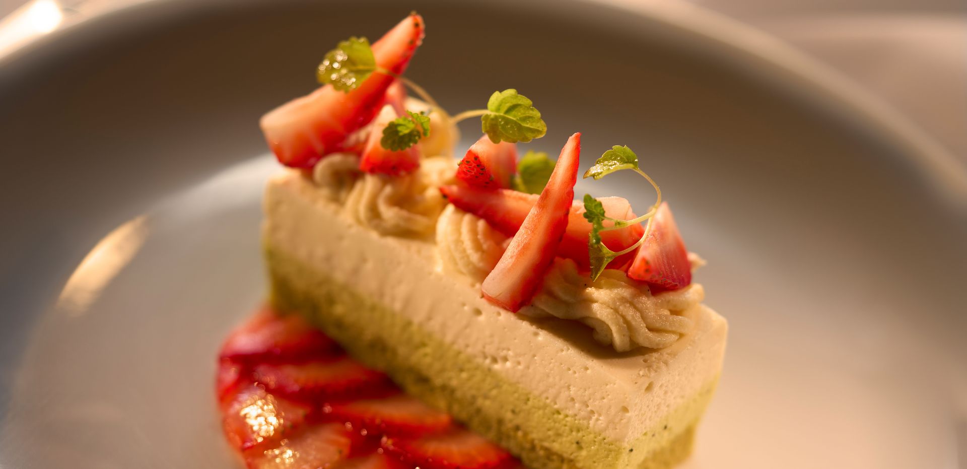 Matcha Chocolate Dessert