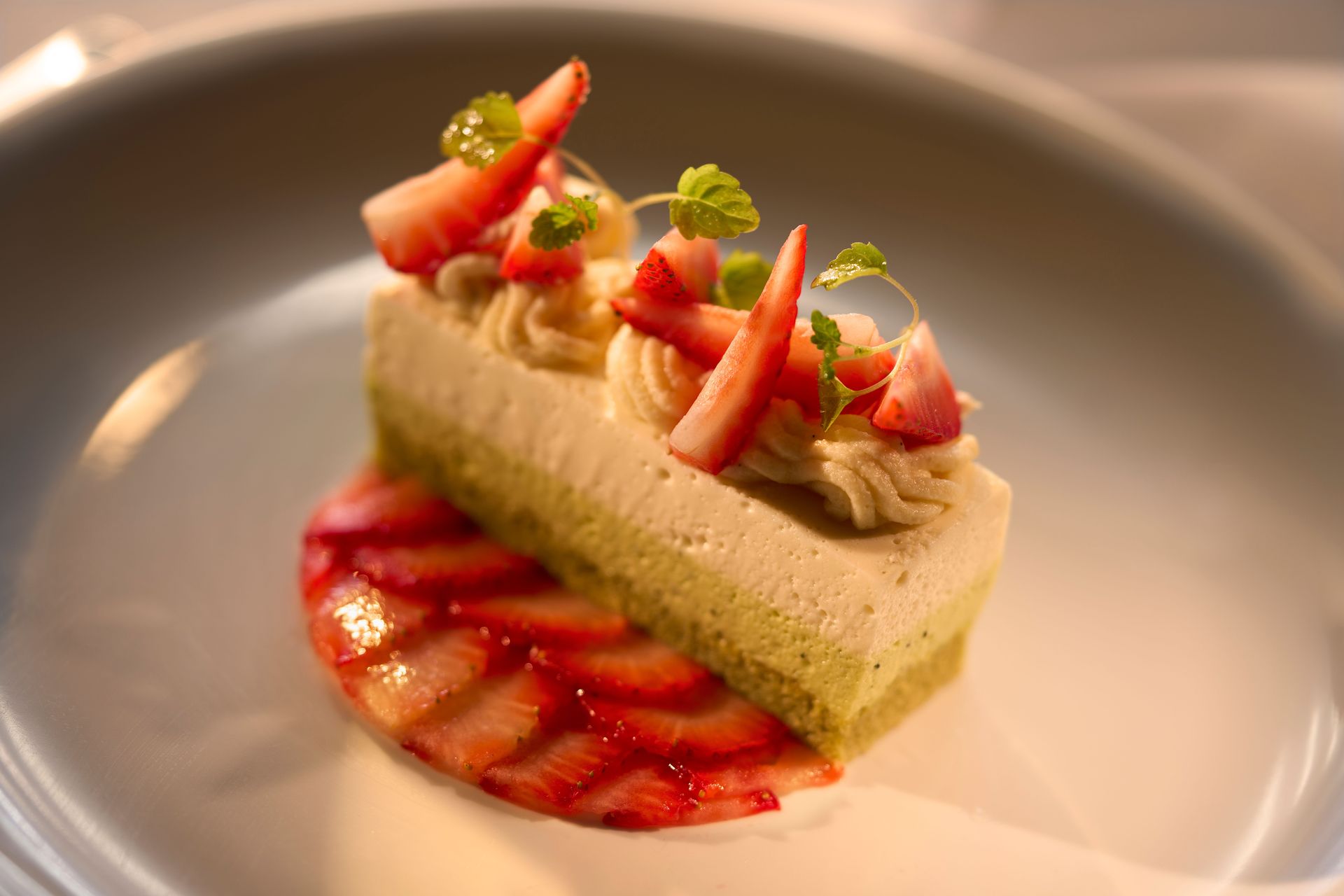 Matcha Chocolate Dessert